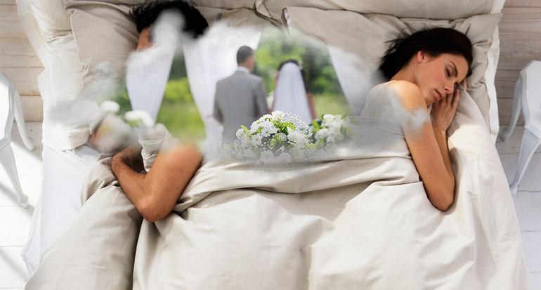 До чого сниться весілля з колишнім чоловіком: значення заміжжя в популярних сонники