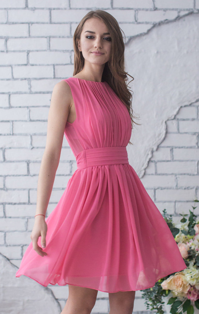 Розовое платье текст