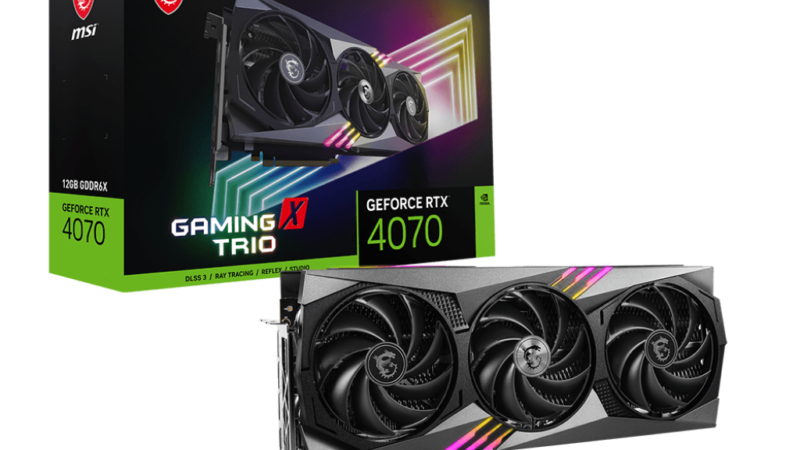 Інновації у світі відеокарт: чому RTX 4070 — оптимальний вибір для геймерів