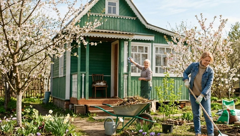 Як підготувати дім і ділянку до сезону без зайвих витрат